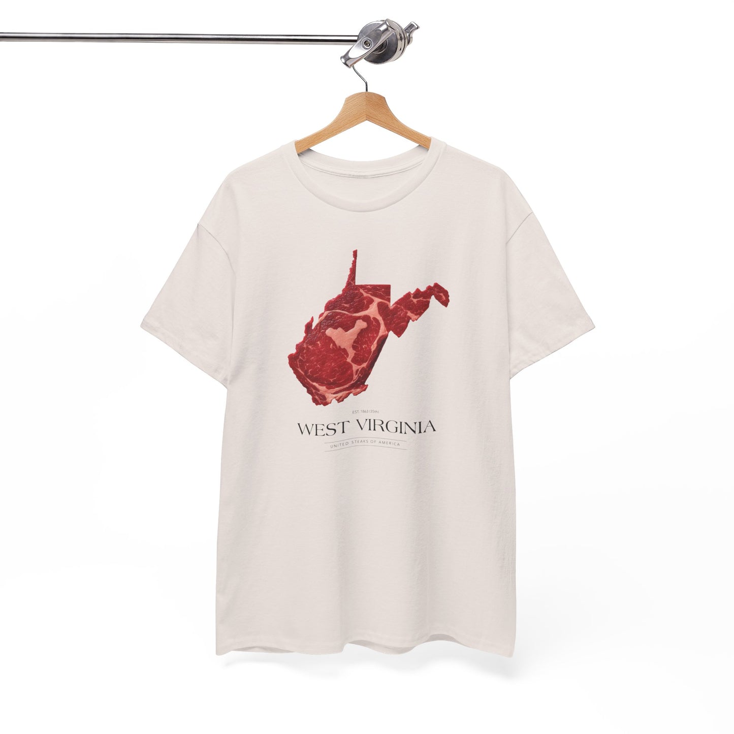 T-shirt: United Steaks - West Virginia