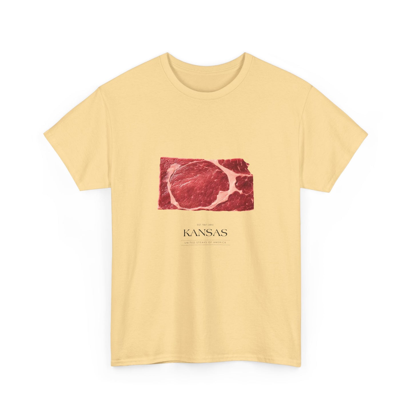 T-shirt: United Steaks - Kansas