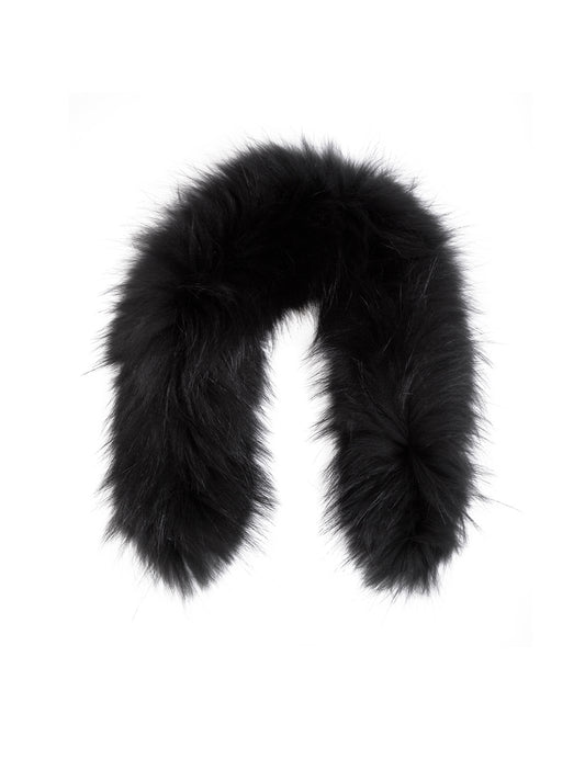 Nurea Fur Trim - Black