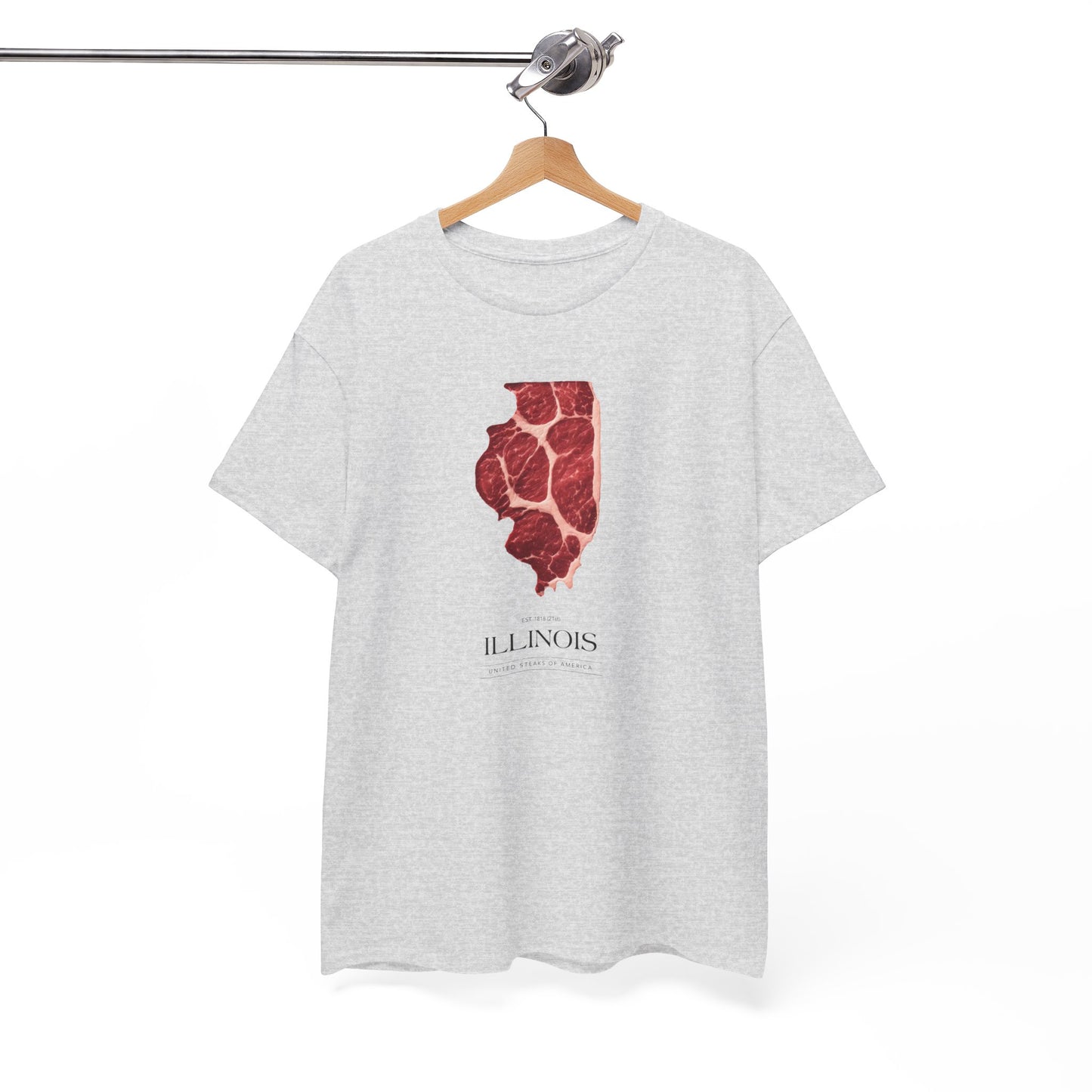 T-shirt: United Steaks - Illinois