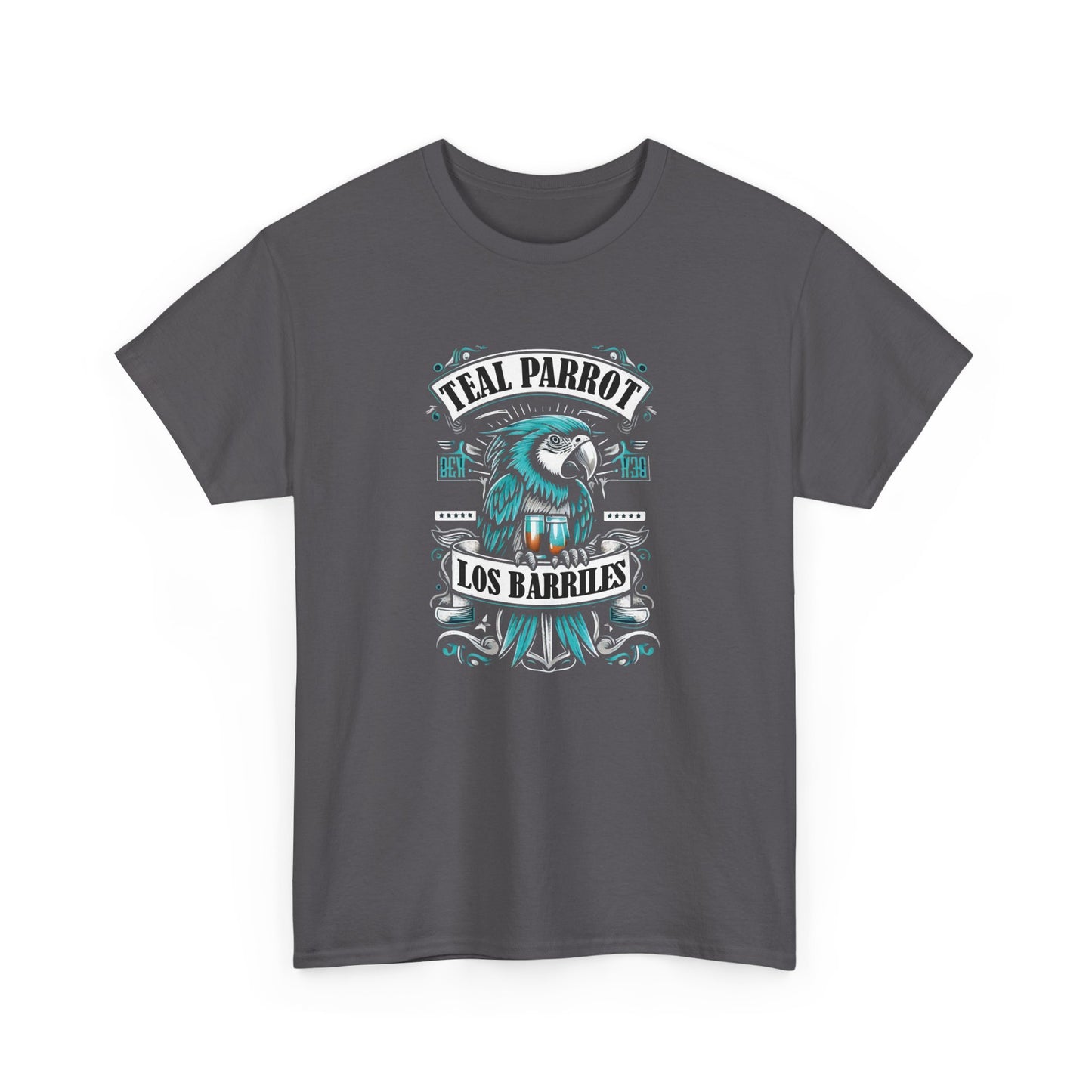 T-shirt: Teal Parrot