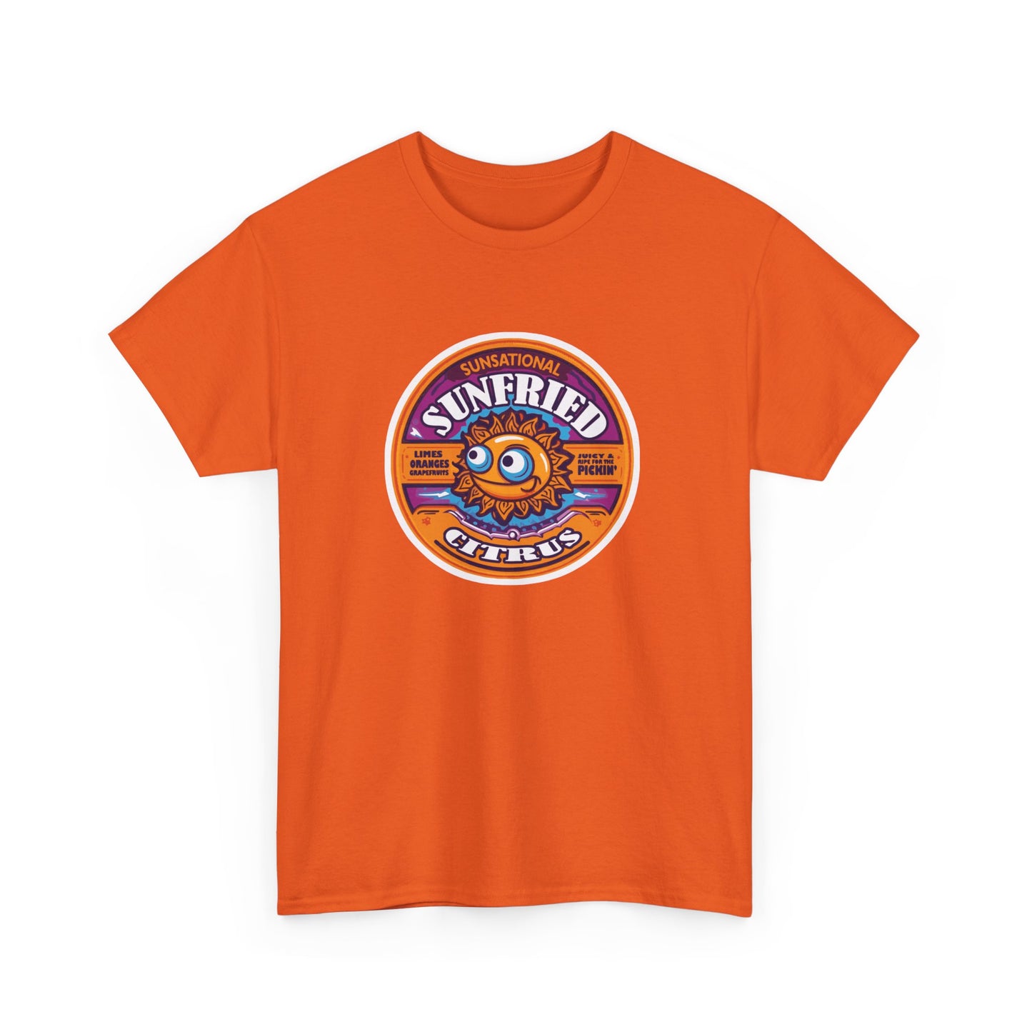 T-shirt: Sunfried Citrus