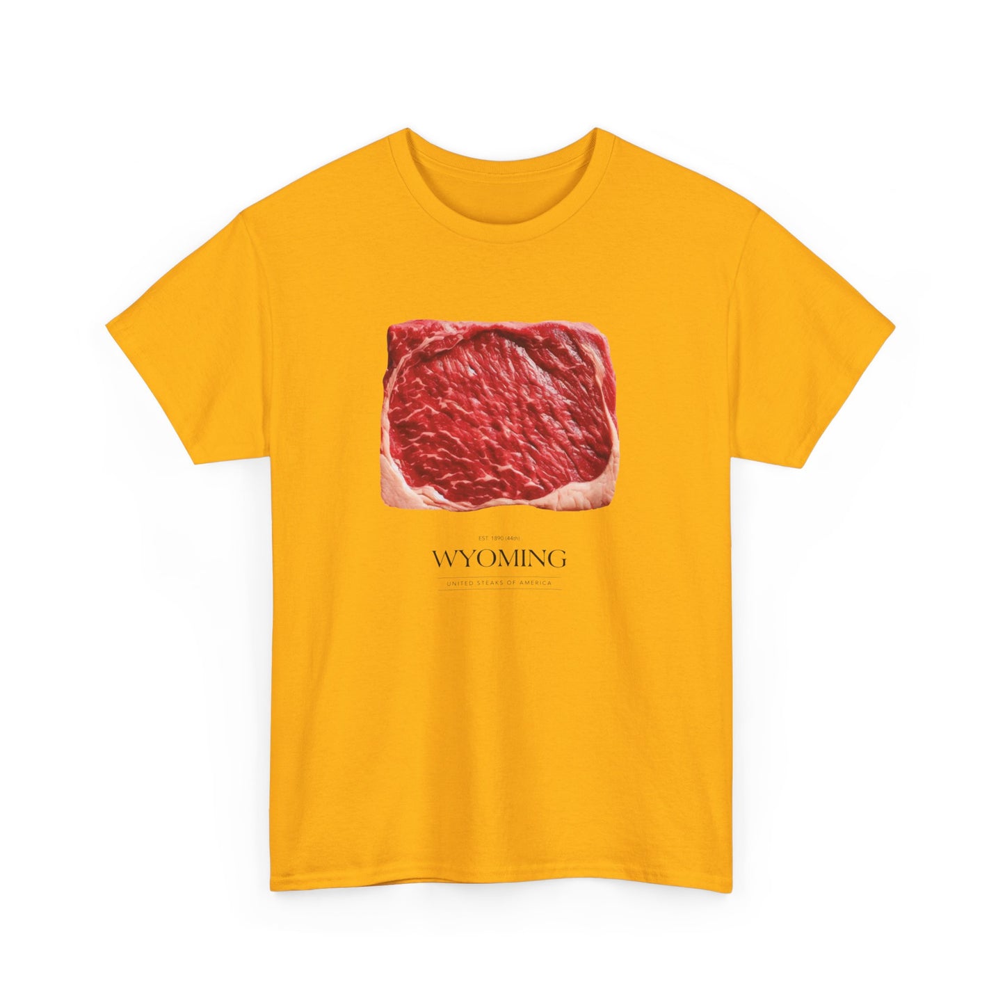 T-shirt: United Steaks - Wyoming