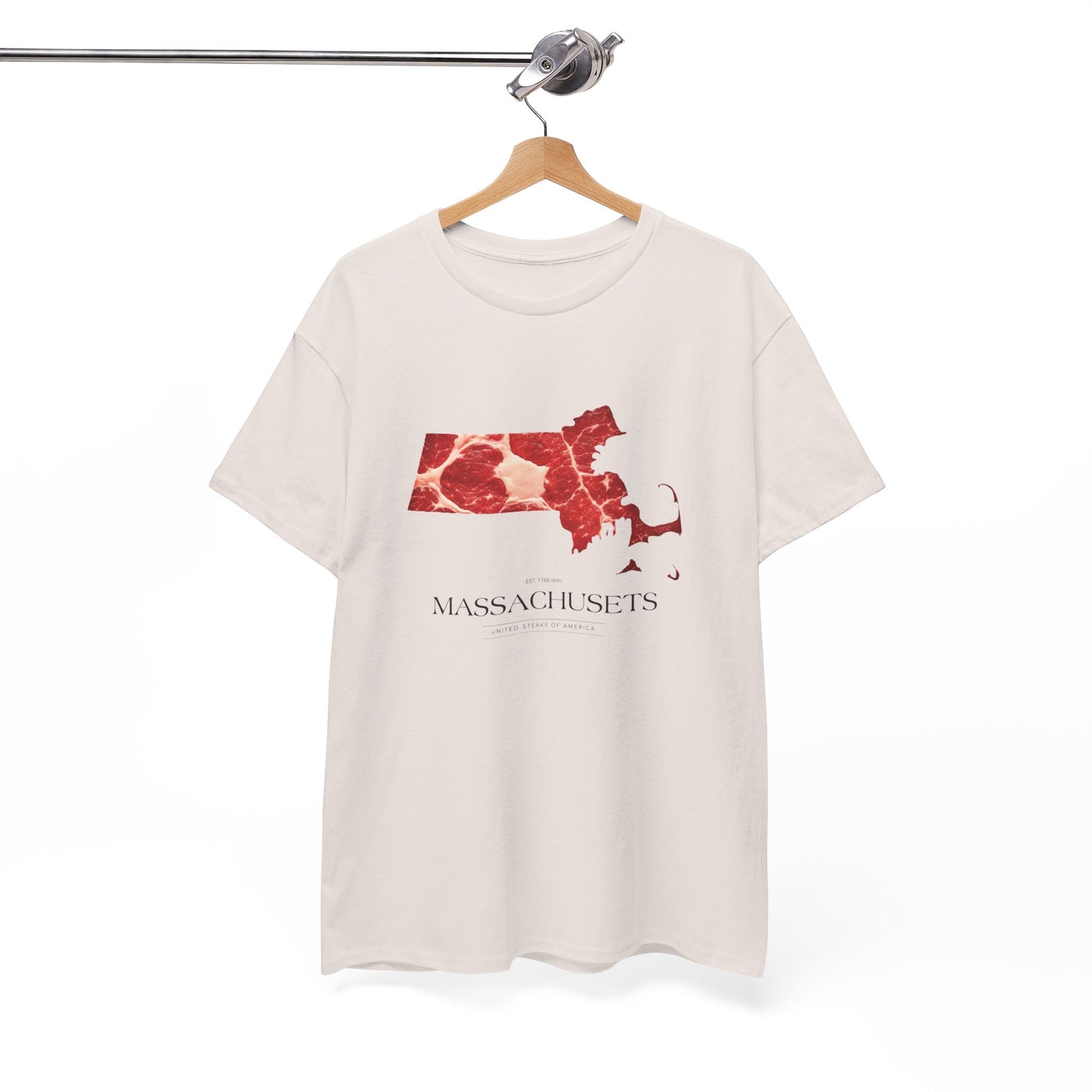 T-shirt: United Steaks - Massachusetts