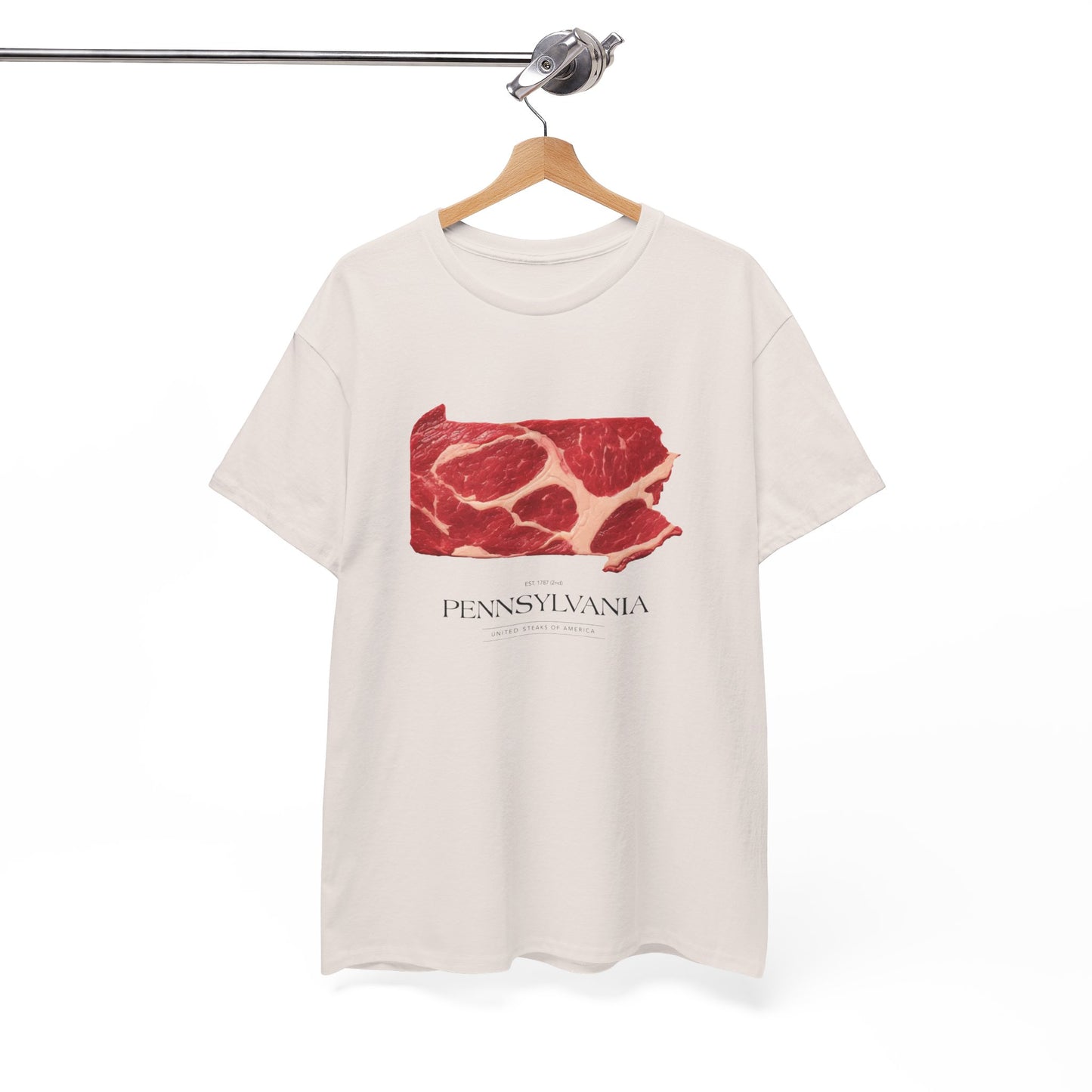 T-shirt: United Steaks - Pennsylvania