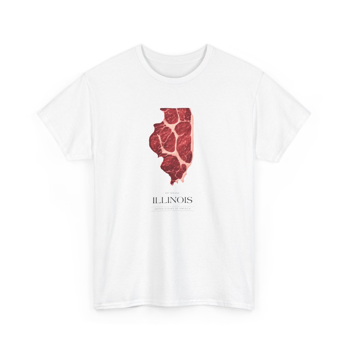 T-shirt: United Steaks - Illinois